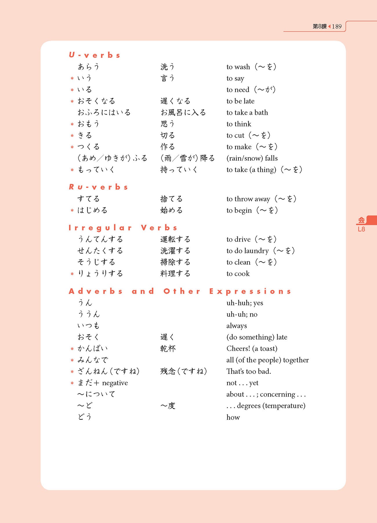Genki Textbook 2 - Sample Page 4