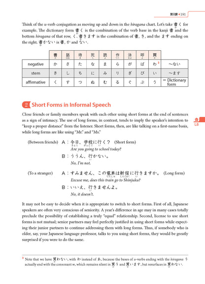 Genki Textbook 2 - Sample Page 6